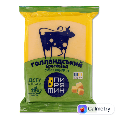 Сир Пирятин Голандський твердий 45%, 160г