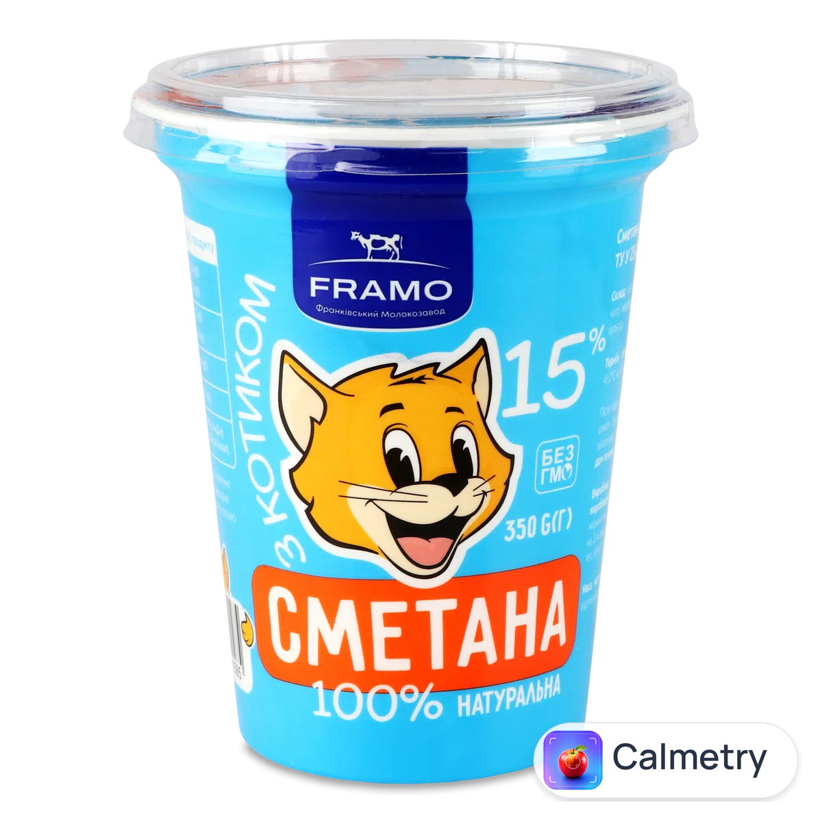 Сметана Framo 15% стакан 350г
