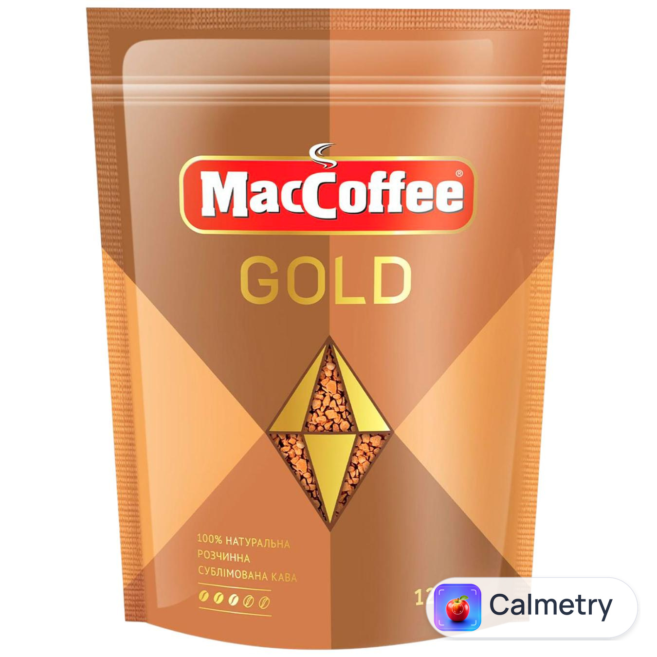 Кава розчинна MacCoffee Gold 120г — фото продукту