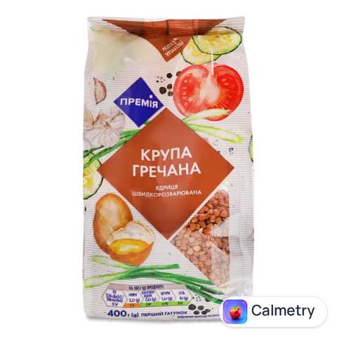Крупа гречана «Премія»® ядриця швидкорозварювана
