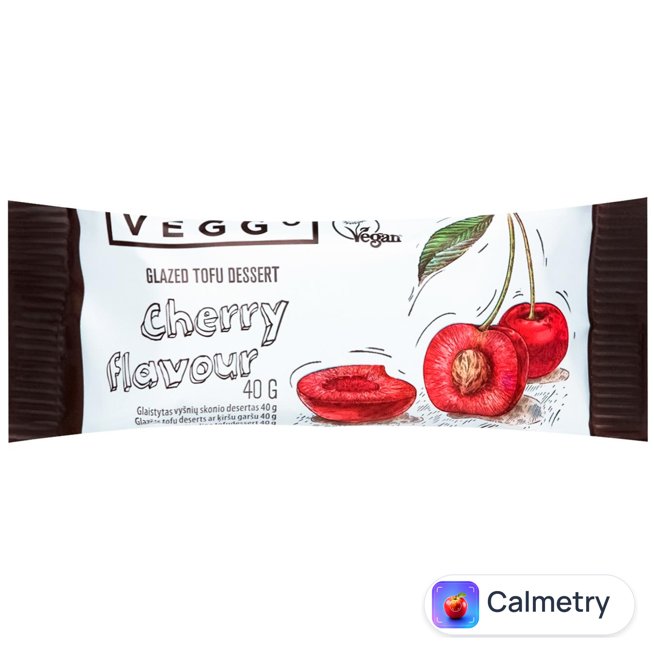 Батончик Veggo Тофу зі смаком вишні в какао глазурі 40г