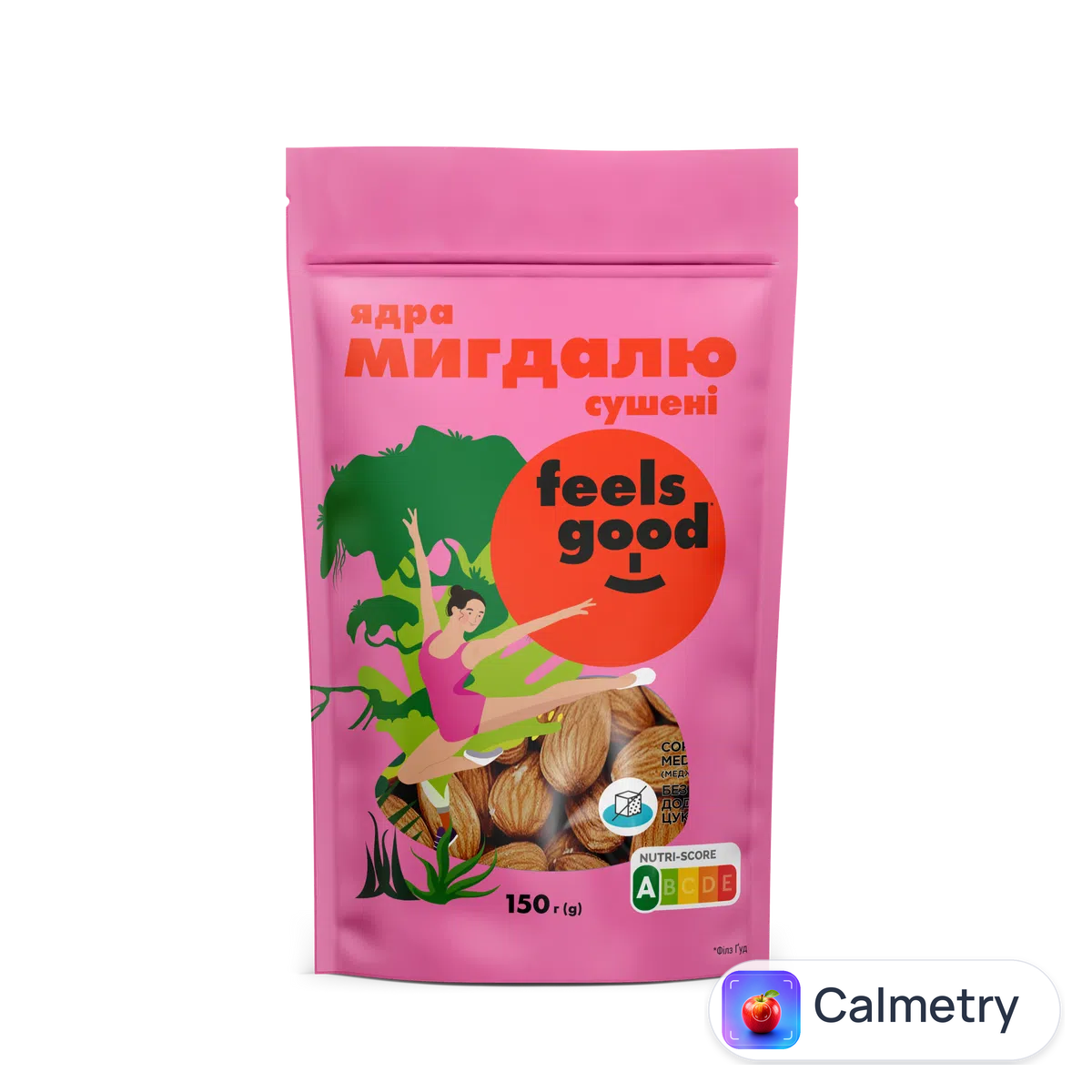 Ядра Feels good мигдалю сушені 150г