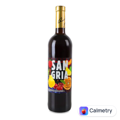 Напій винний Salute Sangria зброджений червоний напівсолодкий