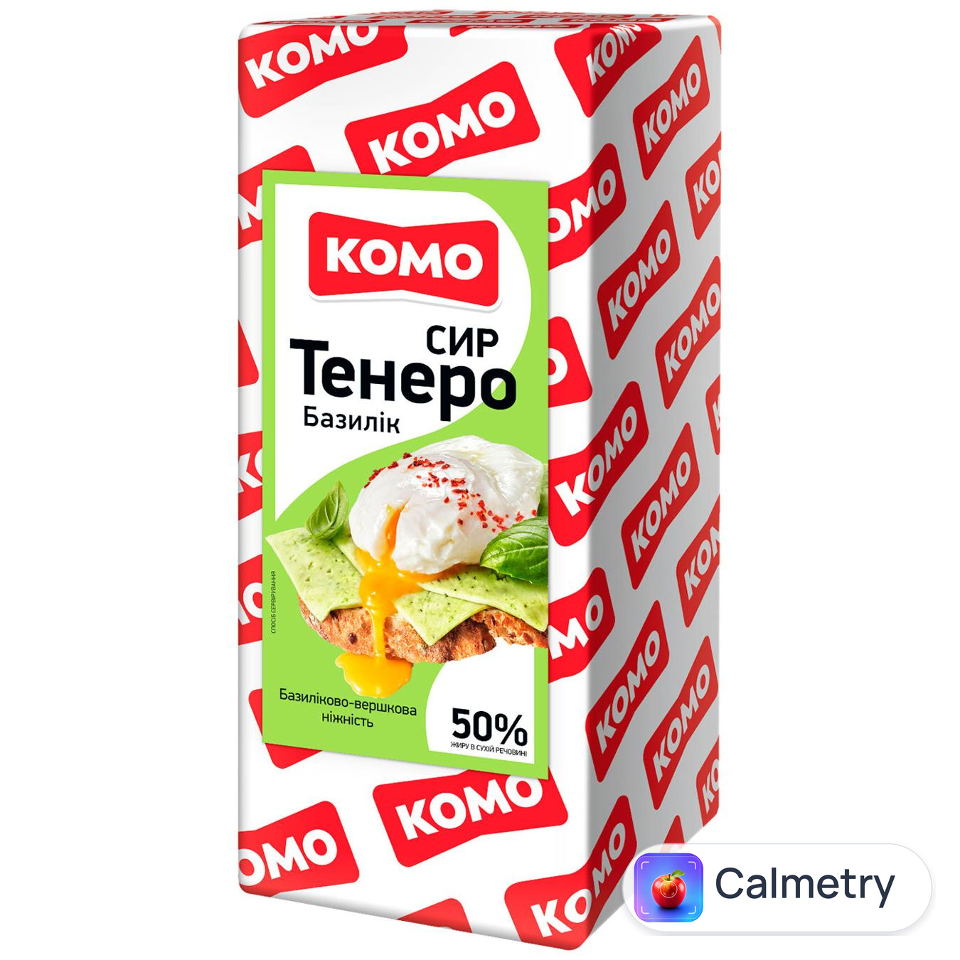 Сир Комо Тенеро Базилік 50%