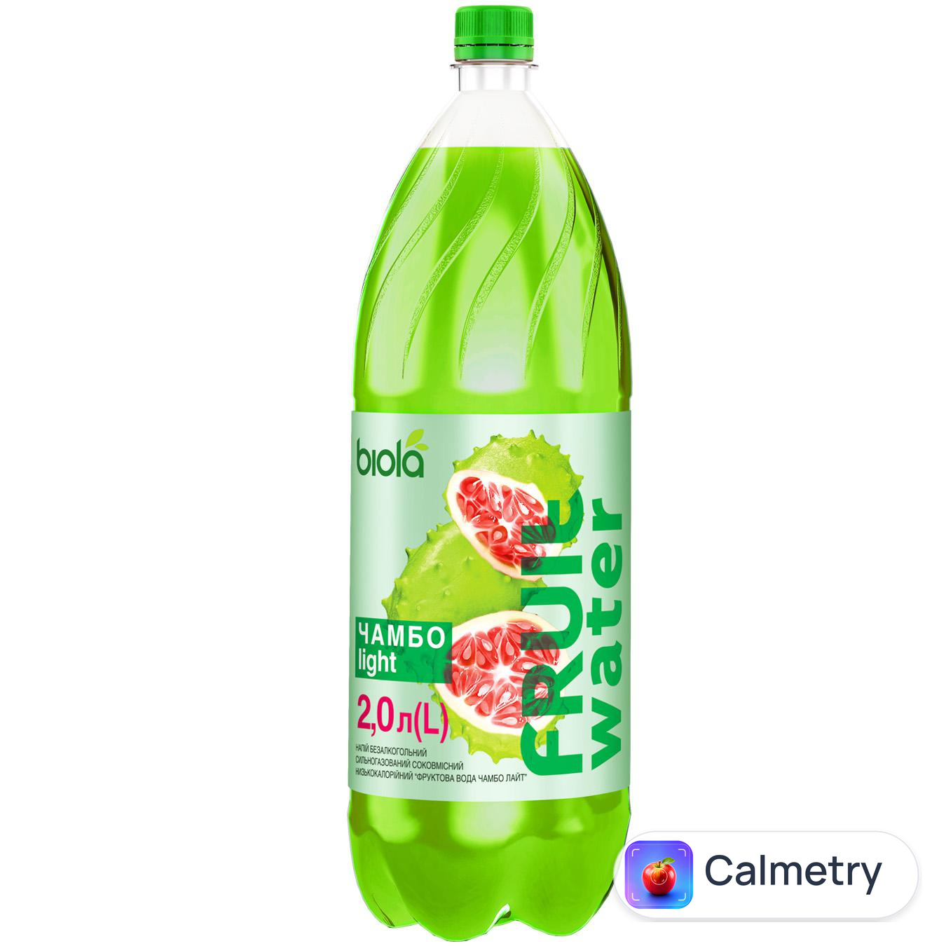Напій газований Biola Fruit Water Чамбо 2л