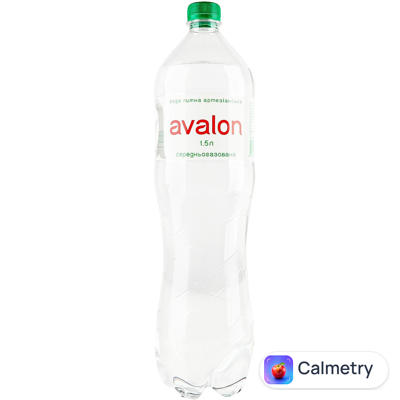 Вода питна Avalon артезіанська середньогазована 1,5л