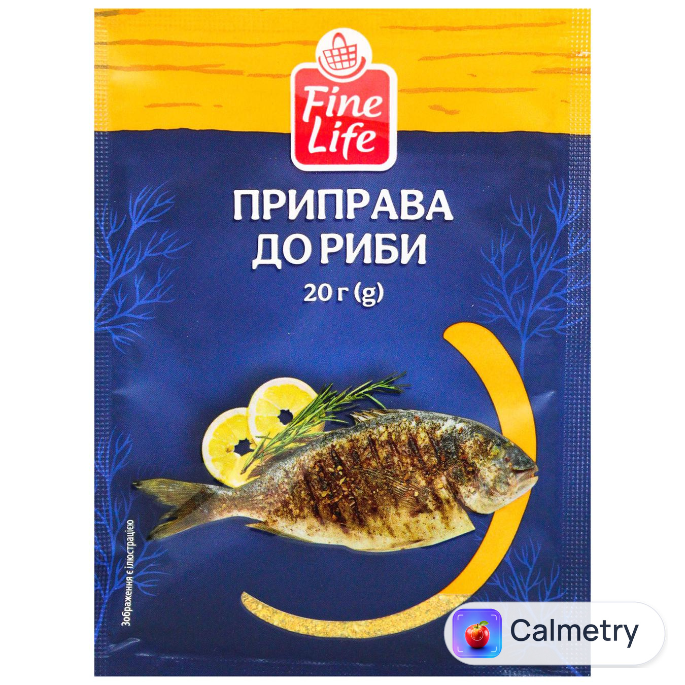 Приправа Fine Life до риби 20г