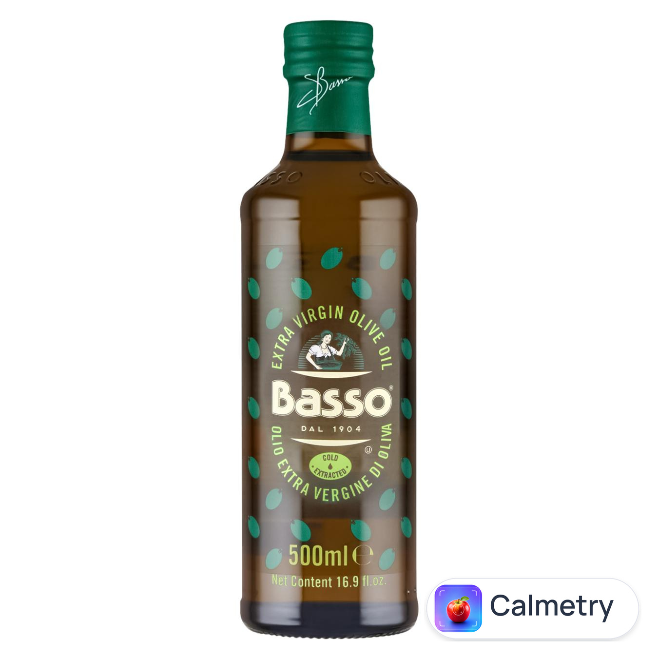 Олія оливкова Basso Extra Virgin 500мл — фото продукту