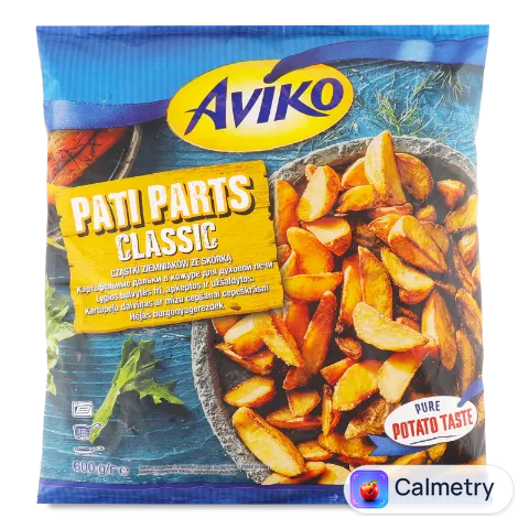 Картопля Aviko Parti Parts Classic зі шкіркою
