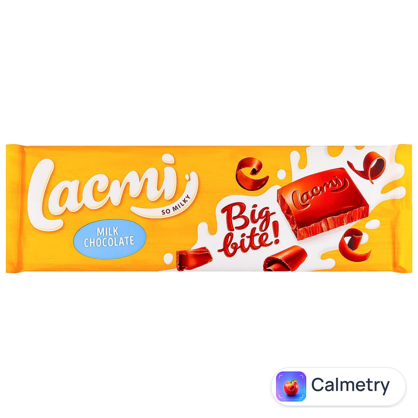 Шоколад молочний Roshen Lacmi Big Bite 200г — фото продукту