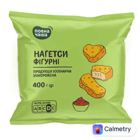 Нагетси «Повна Чаша»® фігурні заморожені
