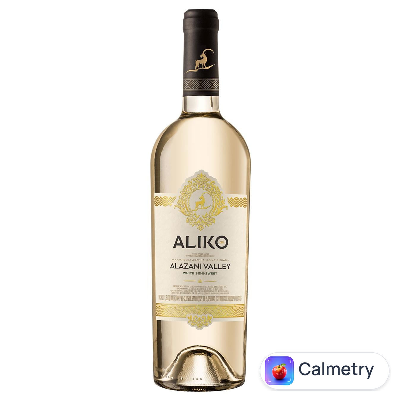 Вино Aliko C&W Алазанська долина біле напівсолодке 9-13% 0,75л
