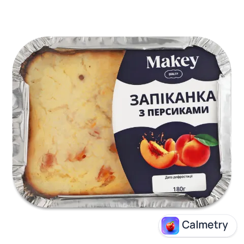 Запіканка Makey сирна з персиками