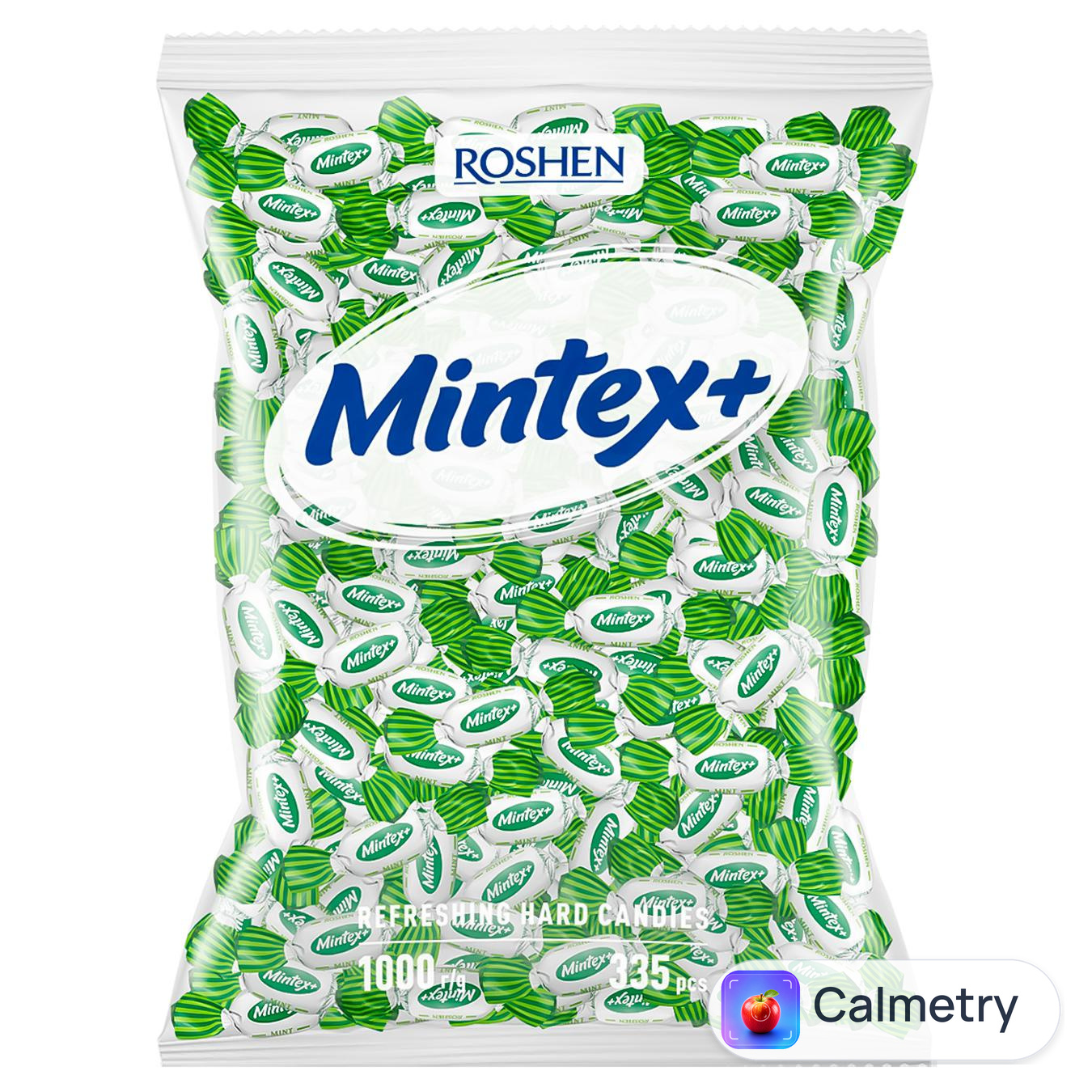 Цукерки Roshen Mintex зі смаком м'яти