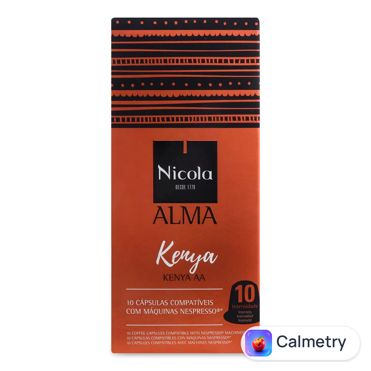 Кава мелена Nicola Кенія 10 капсул 50г