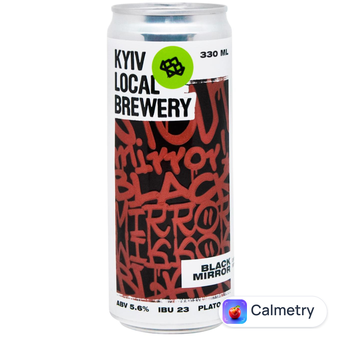 Пиво Kyiv Local Brewery Black Mirror темне нефільтроване 5,6% 0,33л