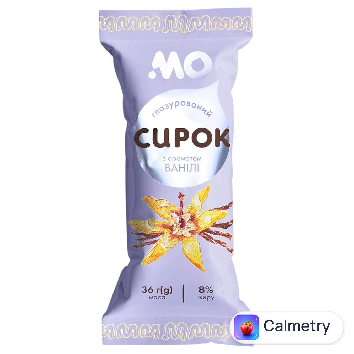 Сирок глазурований Молочний Острів з ароматом ванілі 36г