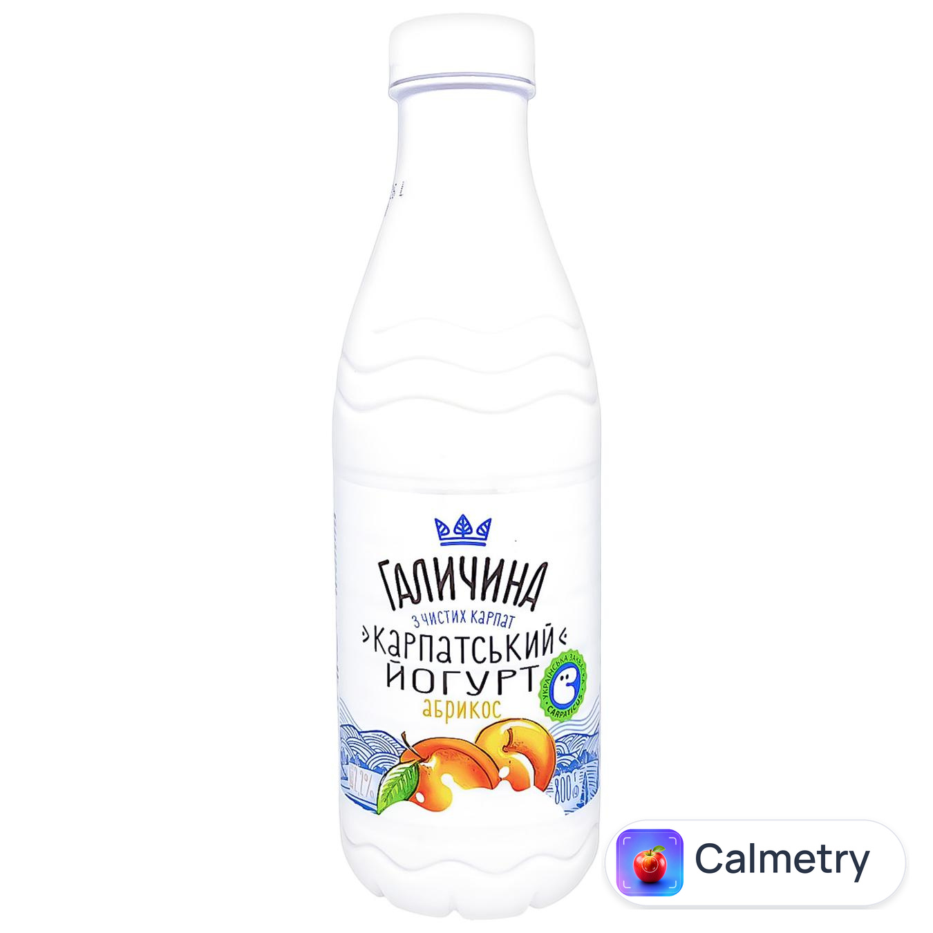Йогурт Галичина Абрикос 2,2% 800г — фото продукту
