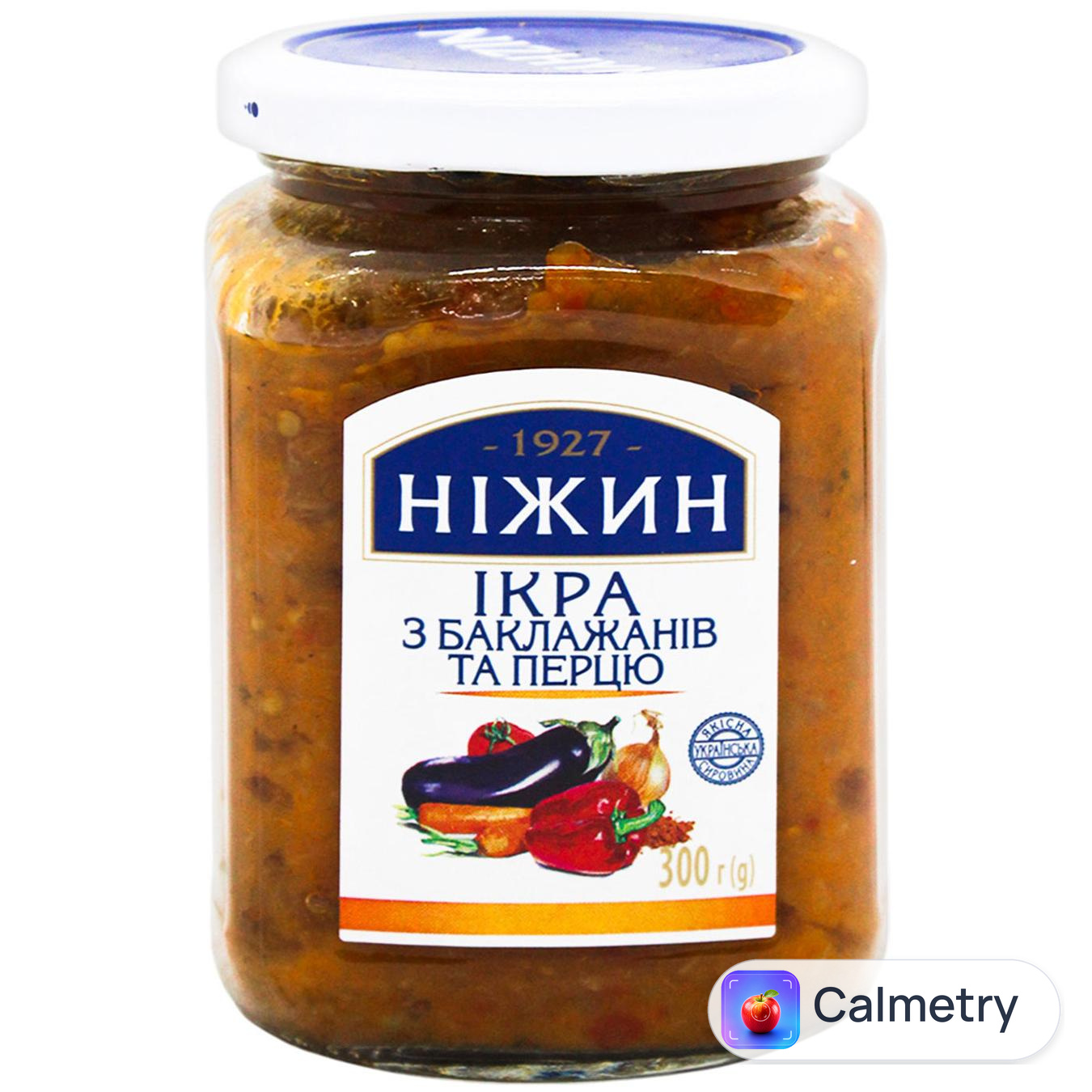 Ікра з баклажанів та перцю Ніжин 300г — фото продукту