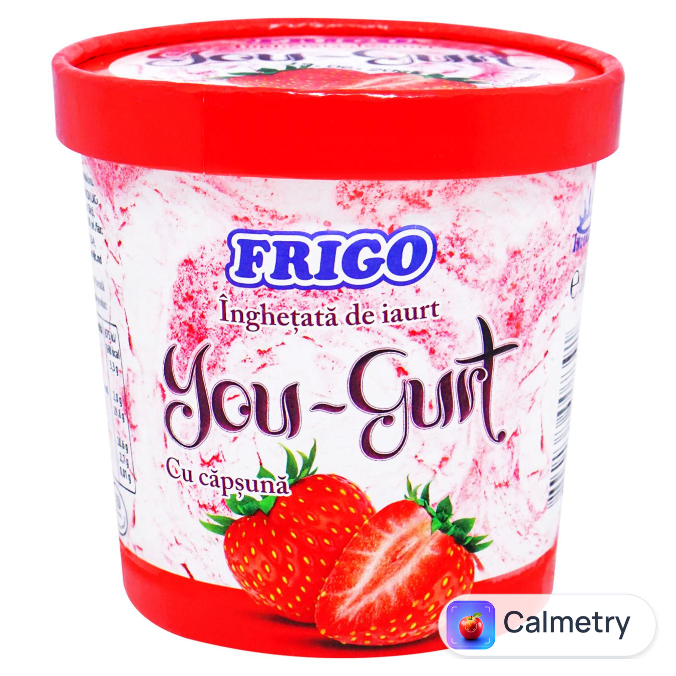 Морозиво Frigo Йо-гурт Полуниця 300г