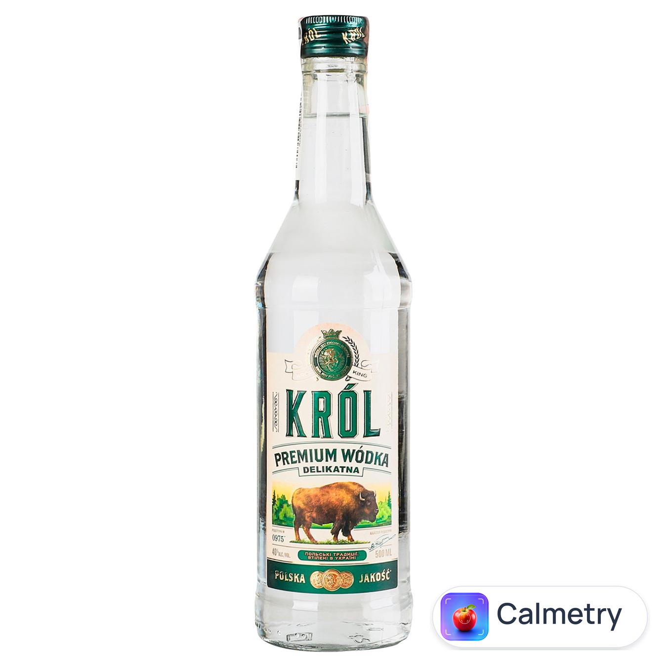 Горілка Krol Delikatna 40% 0,5л