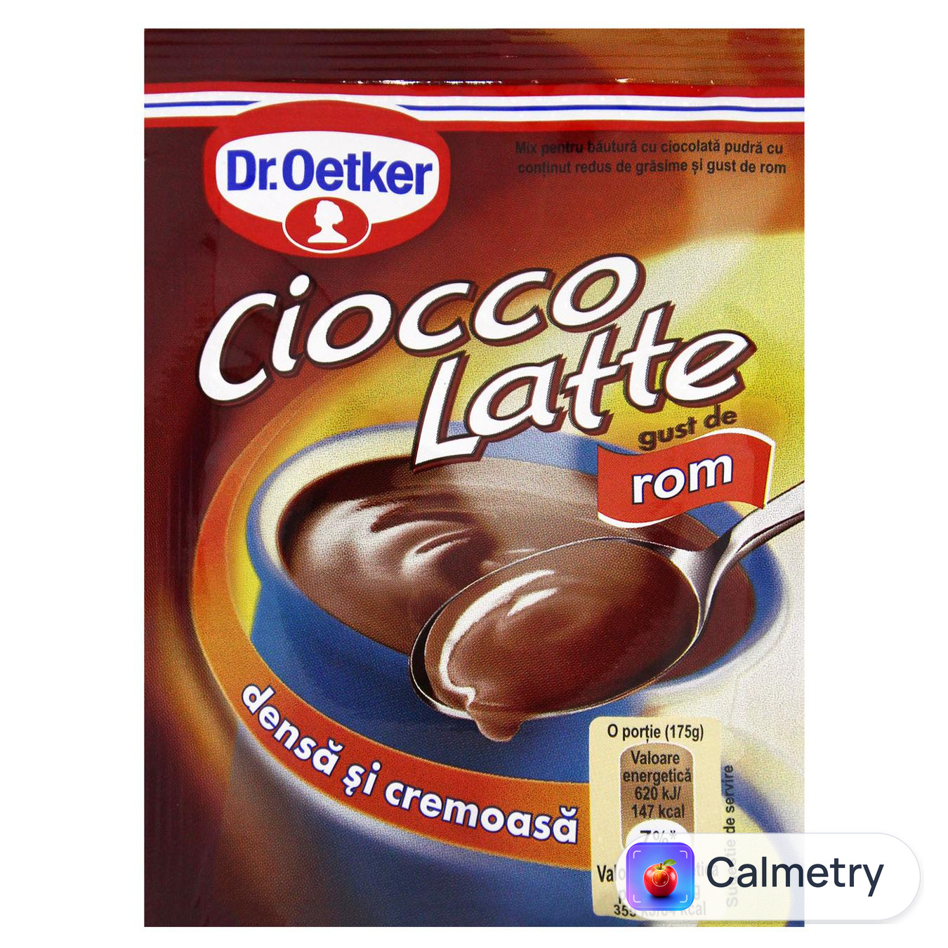 Гарячий шоколад Dr.Oetker зі смаком рому 21г — фото продукту