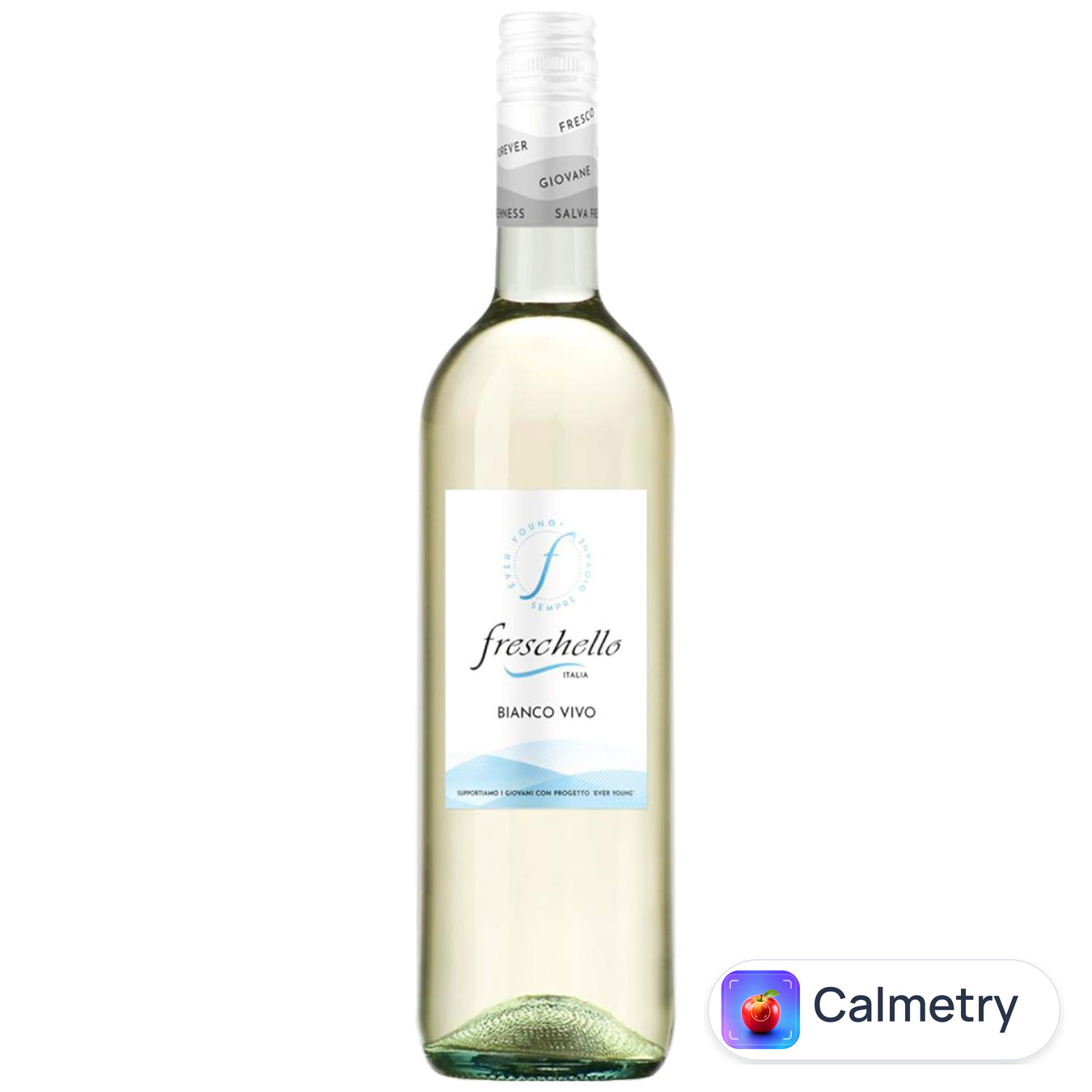 Вино Freschello Bianco Dry біле напівсухе 10,5% 0,75л — фото продукту