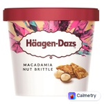 Морозиво Haagen-Dazs макадамія в молочному шоколаді 400г — фото продукту