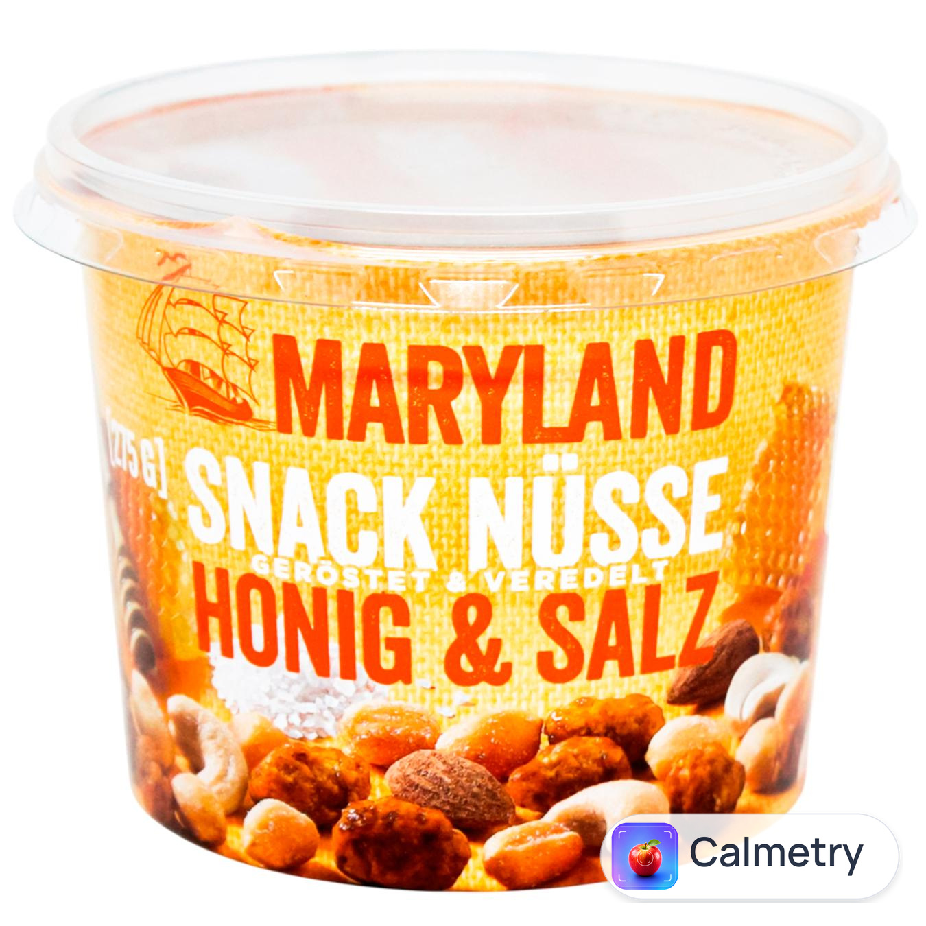 Суміш горіхів Maryland з медом та сіллю 275г