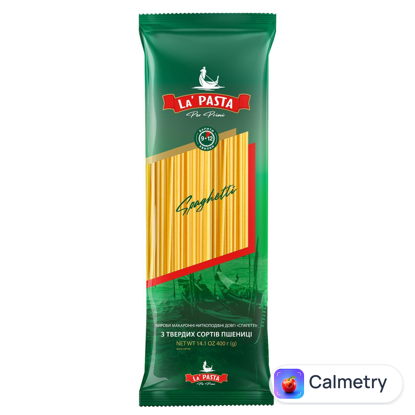 Макаронні вироби La Pasta Спагетті 400г — фото продукту