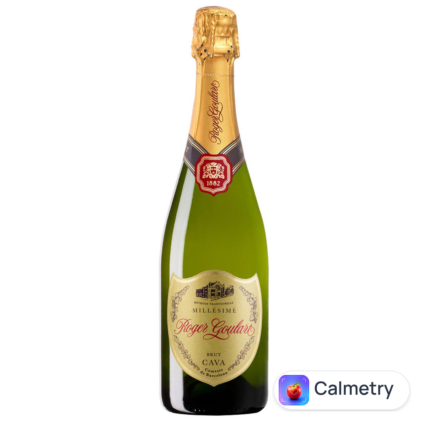 Вино ігристе Roger Goulart Millésimé Cava Brut біле 12% 0,75л