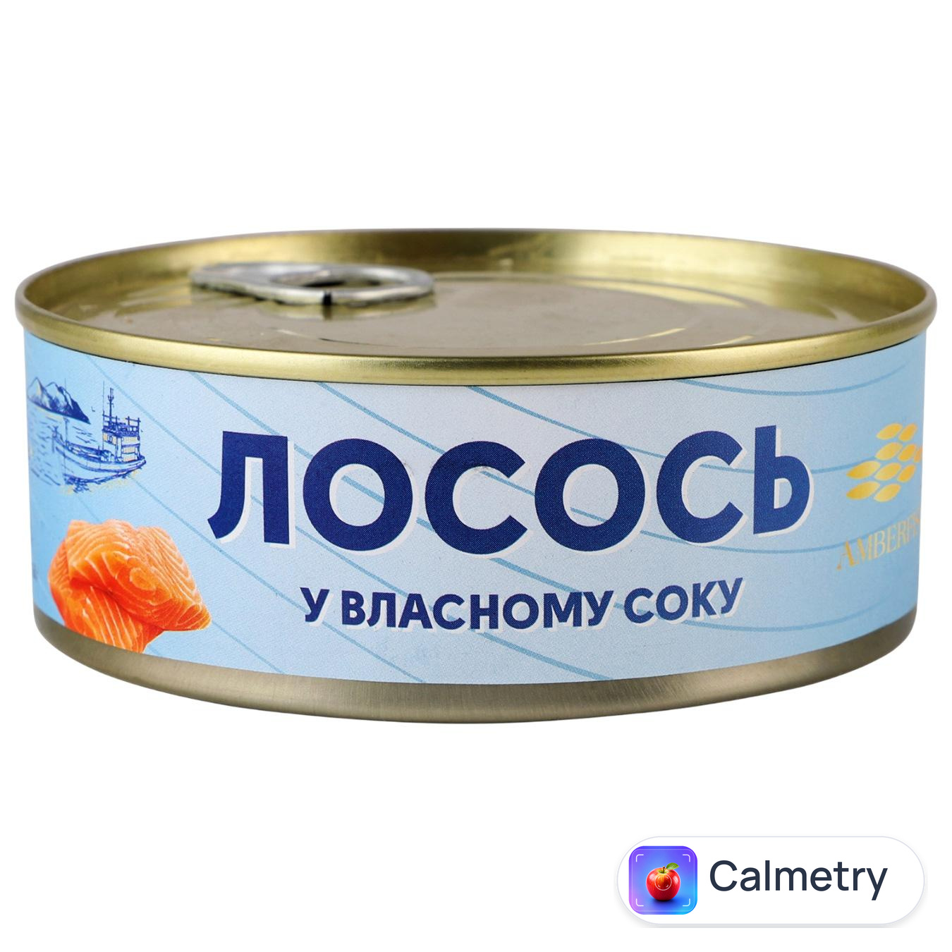 Лосось Amberfish у власному соку 240г