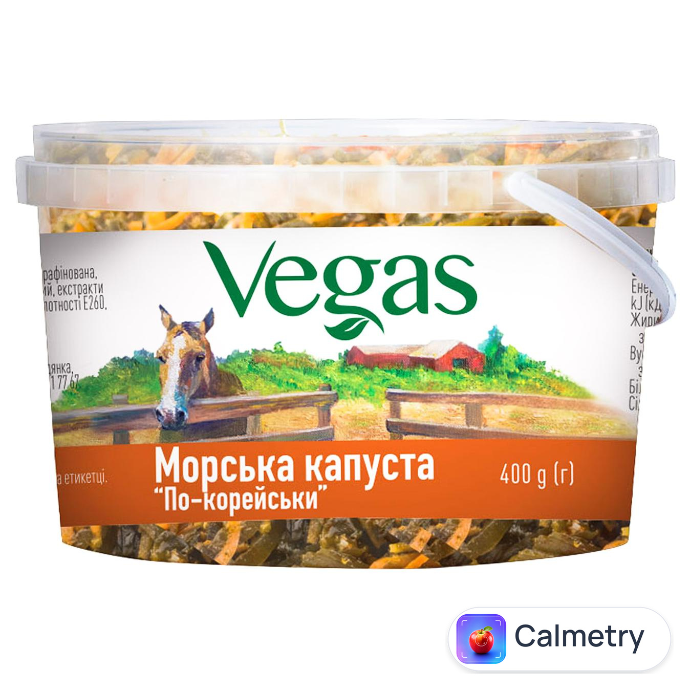 Капуста морська Vegas по-корейськи 400г
