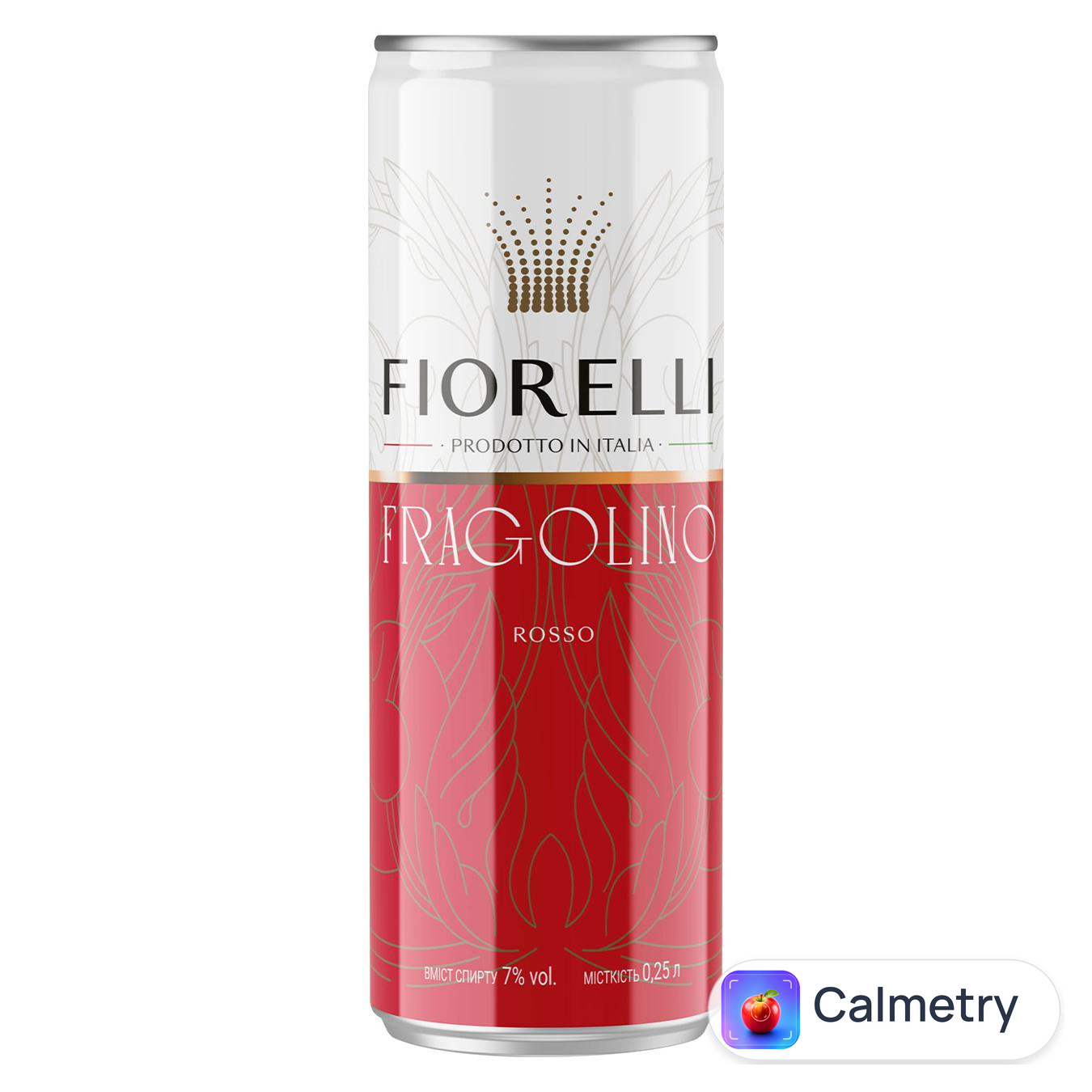 Напій ароматизований Fiorelli Fragolino Rosso на основі вина 7% 250мл