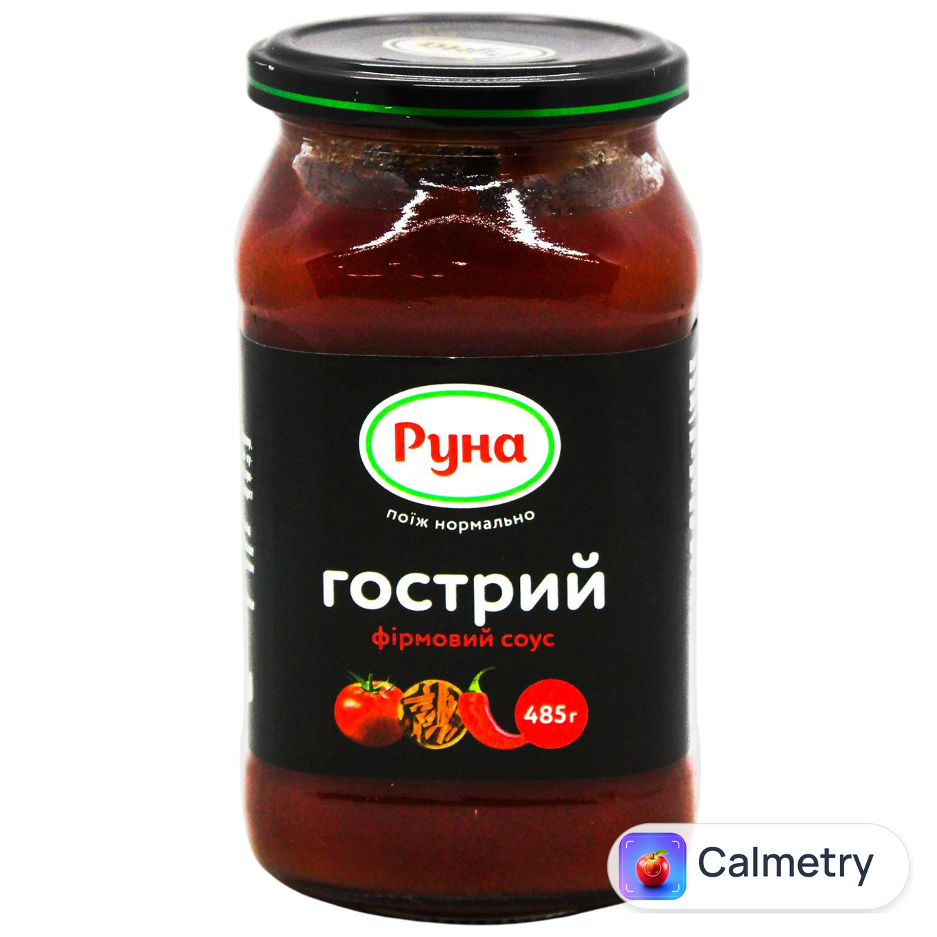 Соус томатний Руна Гострий фірмовий 485г