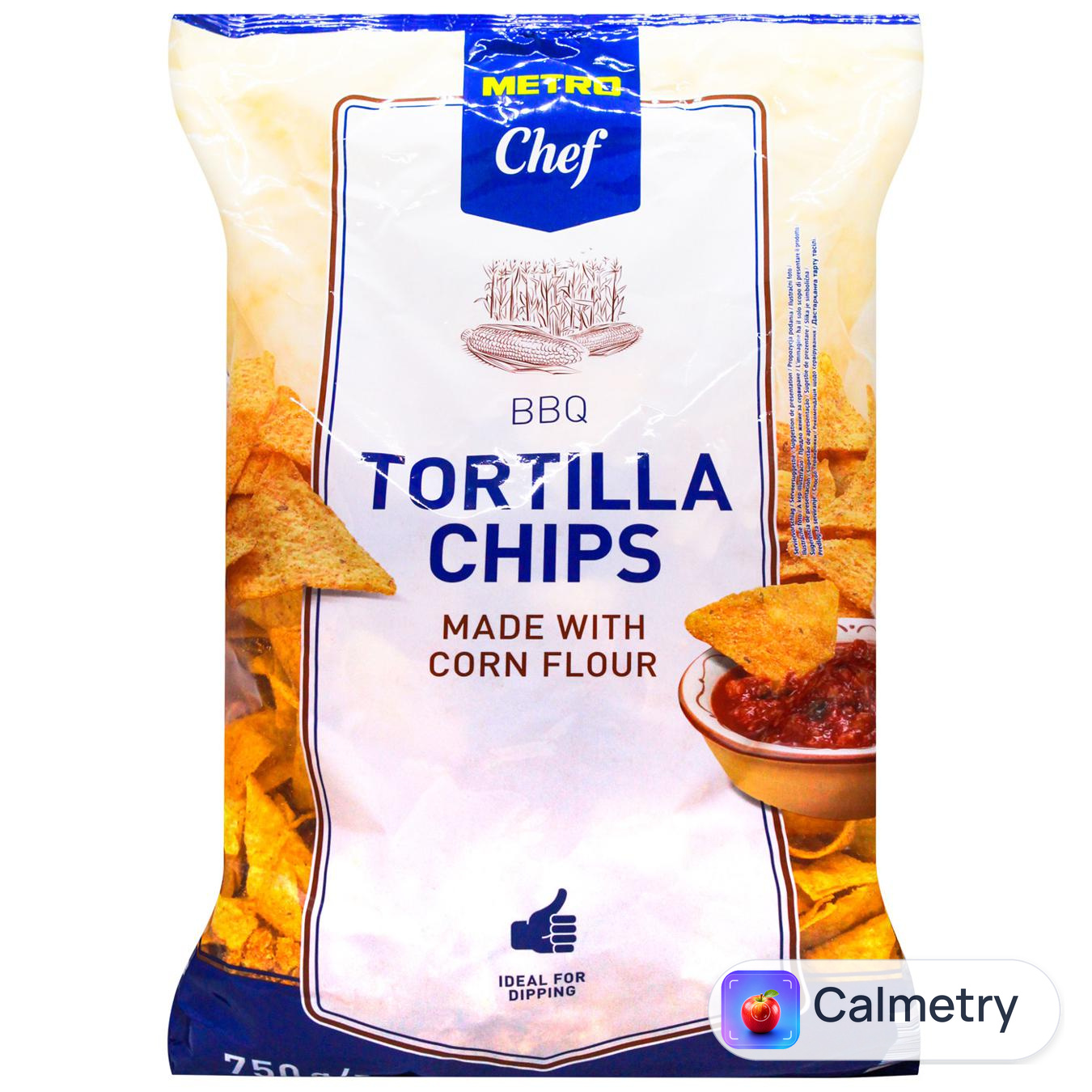 Чипси Metro Chef Tortilla кукурудзяні BBQ 750г