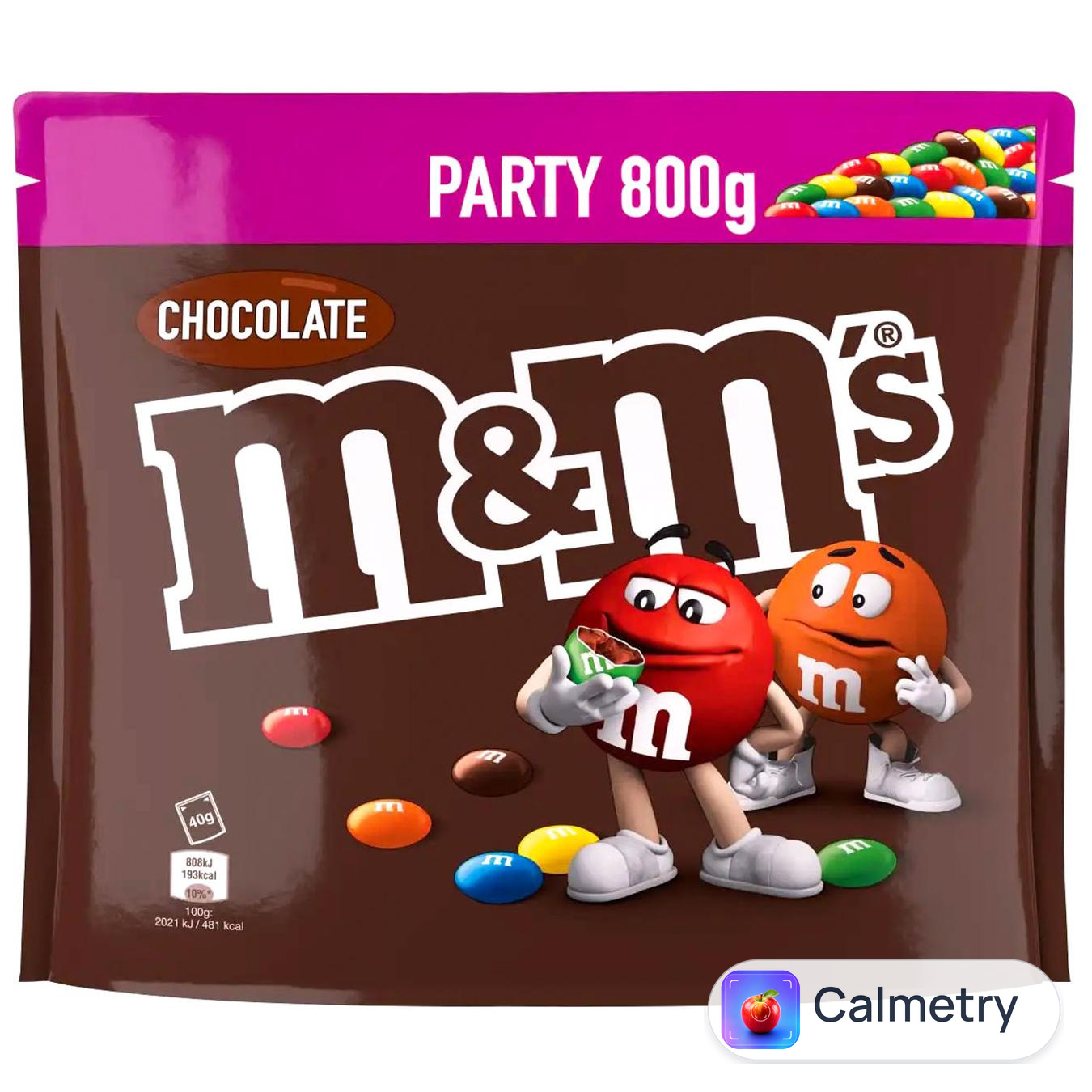 Драже M&M's з молочним шоколадом 800г