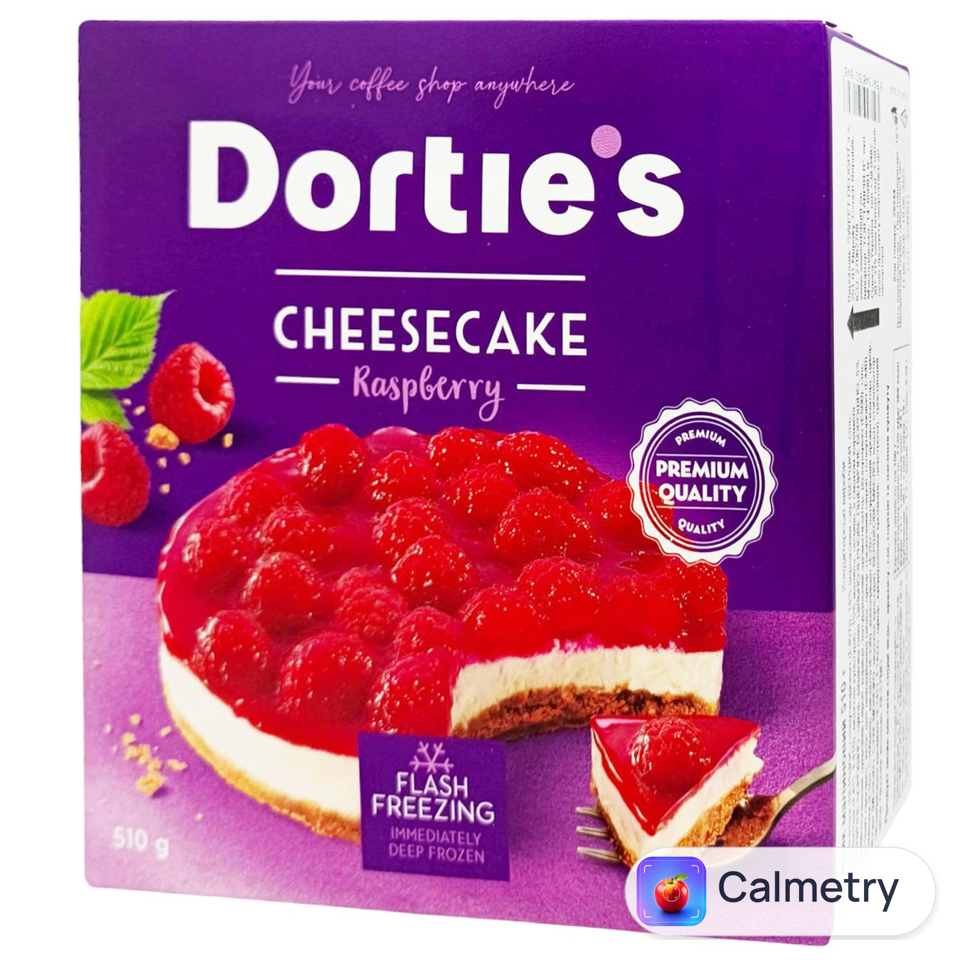 Чізкейк Dorties малиновий 510г