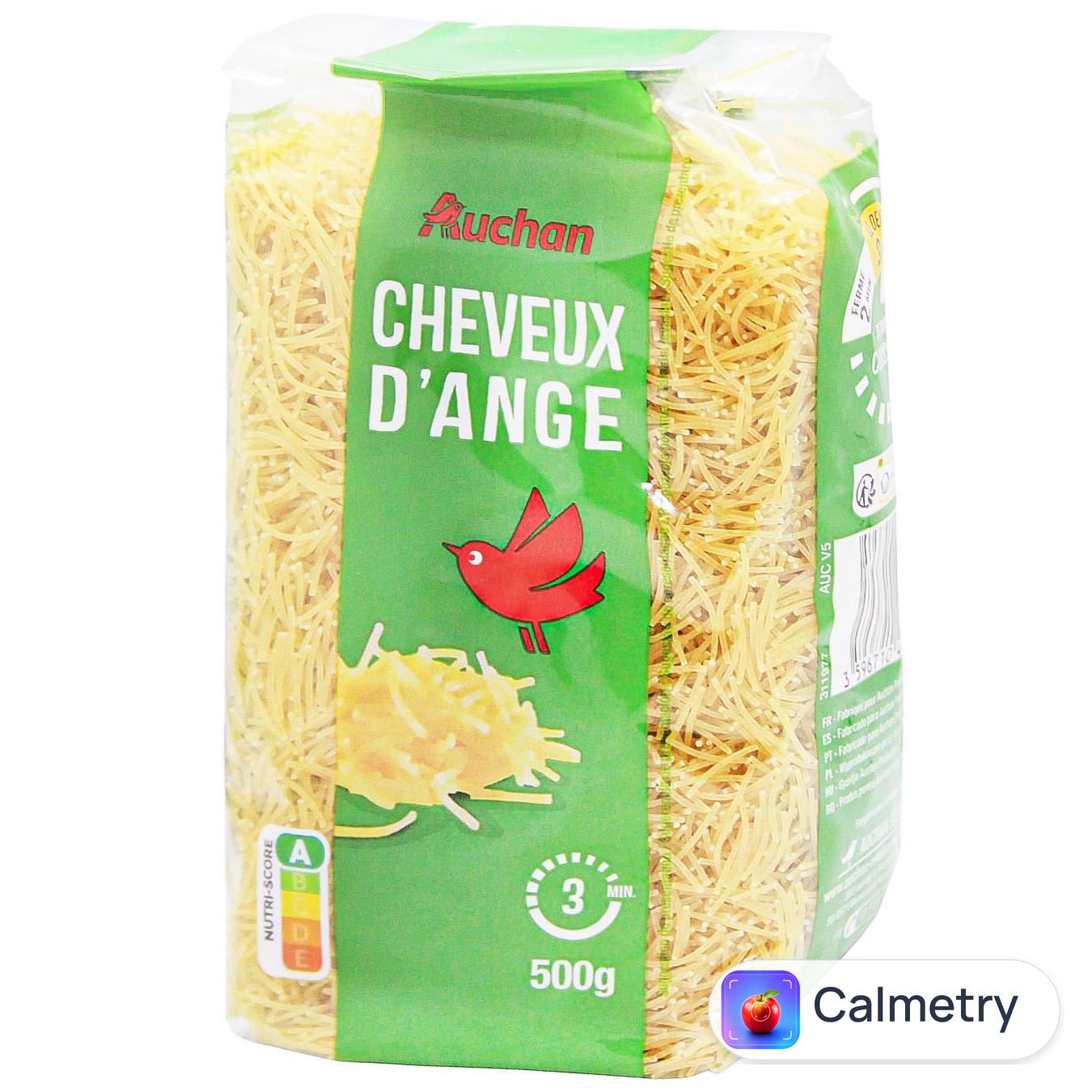 Макаронні вироби Auchan Cheveux D'ange павутинка 500г