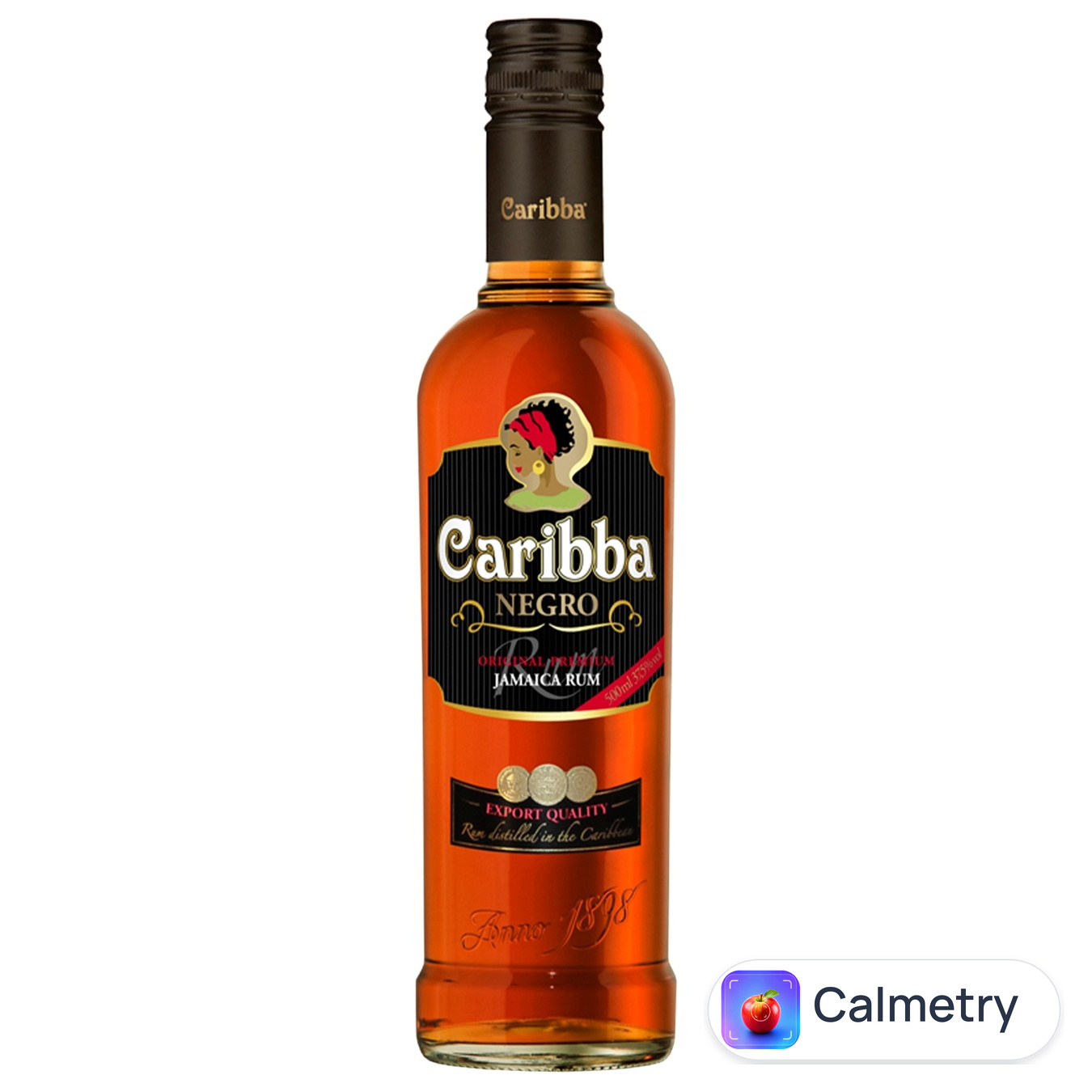 Ром Caribba Negro 37,5% 0,5л