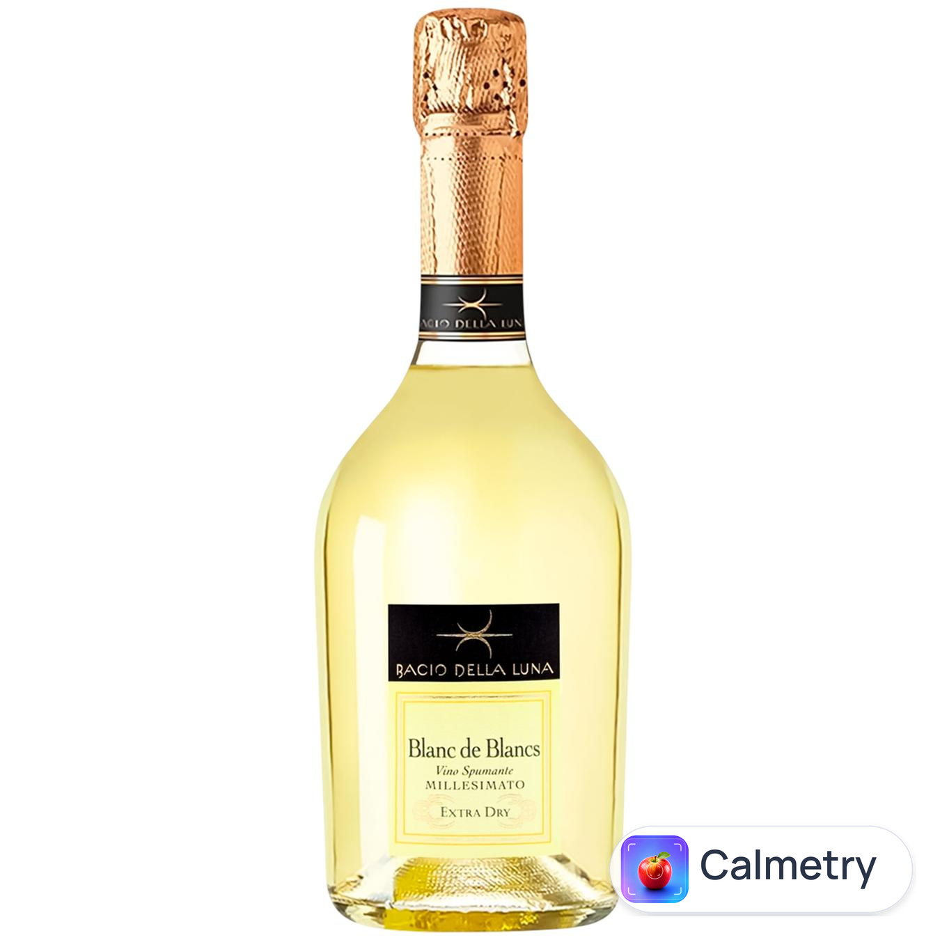Вино ігристе Bacio Della Luna Blanc de Blancs біле екстра сухе 11% 0,75л