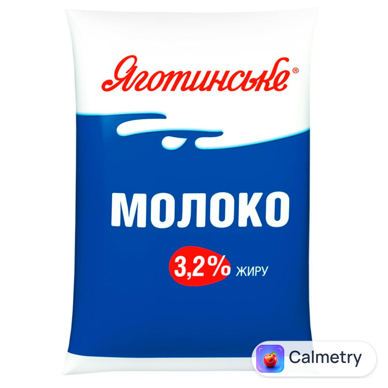 Молоко Яготинське пастеризоване 3,2% 900г