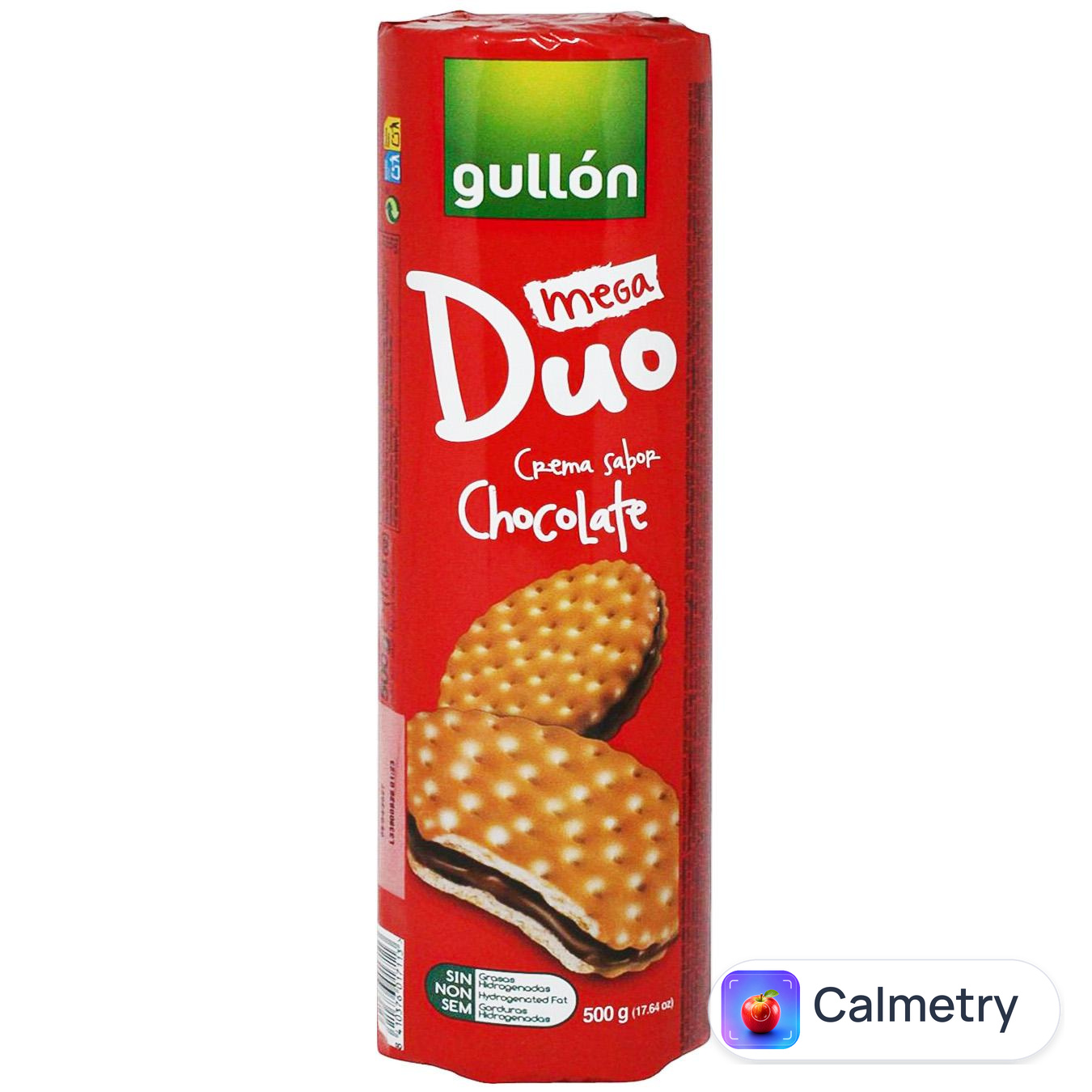 Печиво-сендвіч Gullon Mega Duo з шоколадним кремом 500г