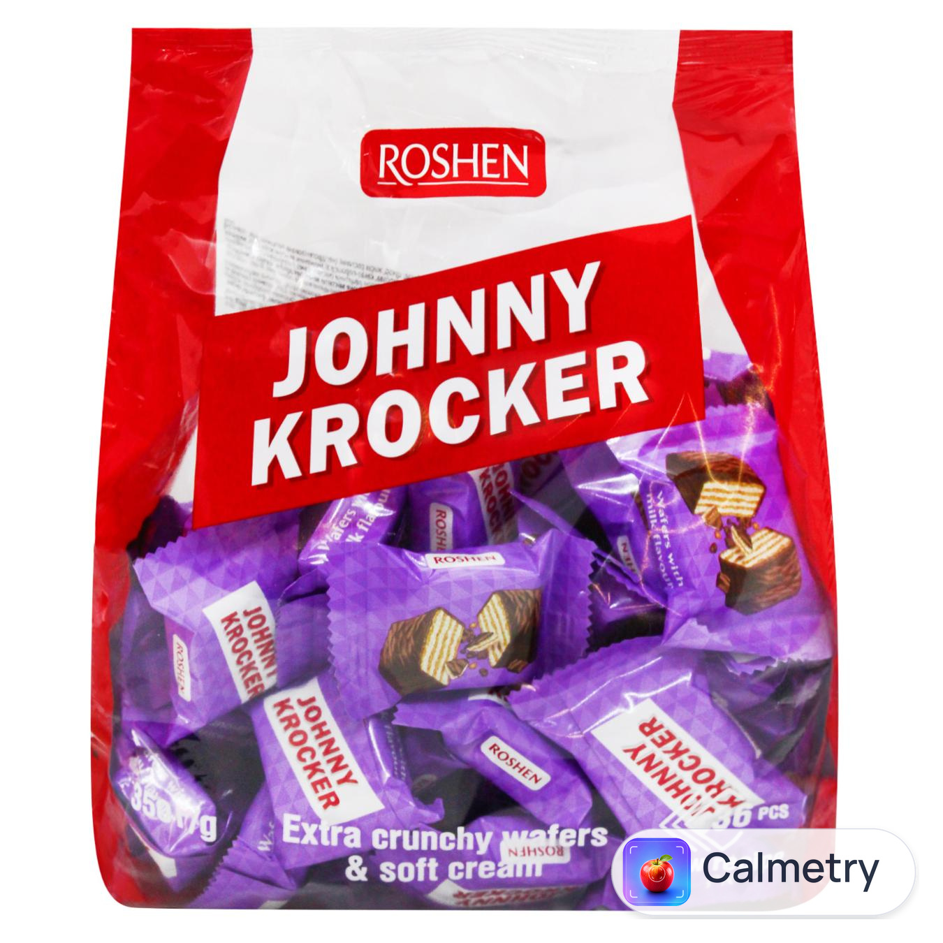 Цукерки Roshen Johnny Krocker Milk 350г — фото продукту