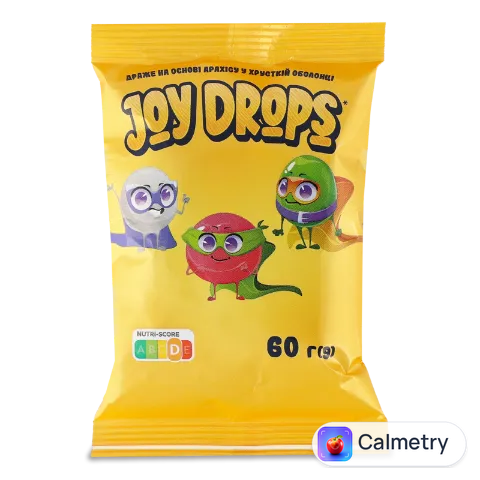Драже «Премія»® Joy Drops на основі арахісу у хрусткій оболонці