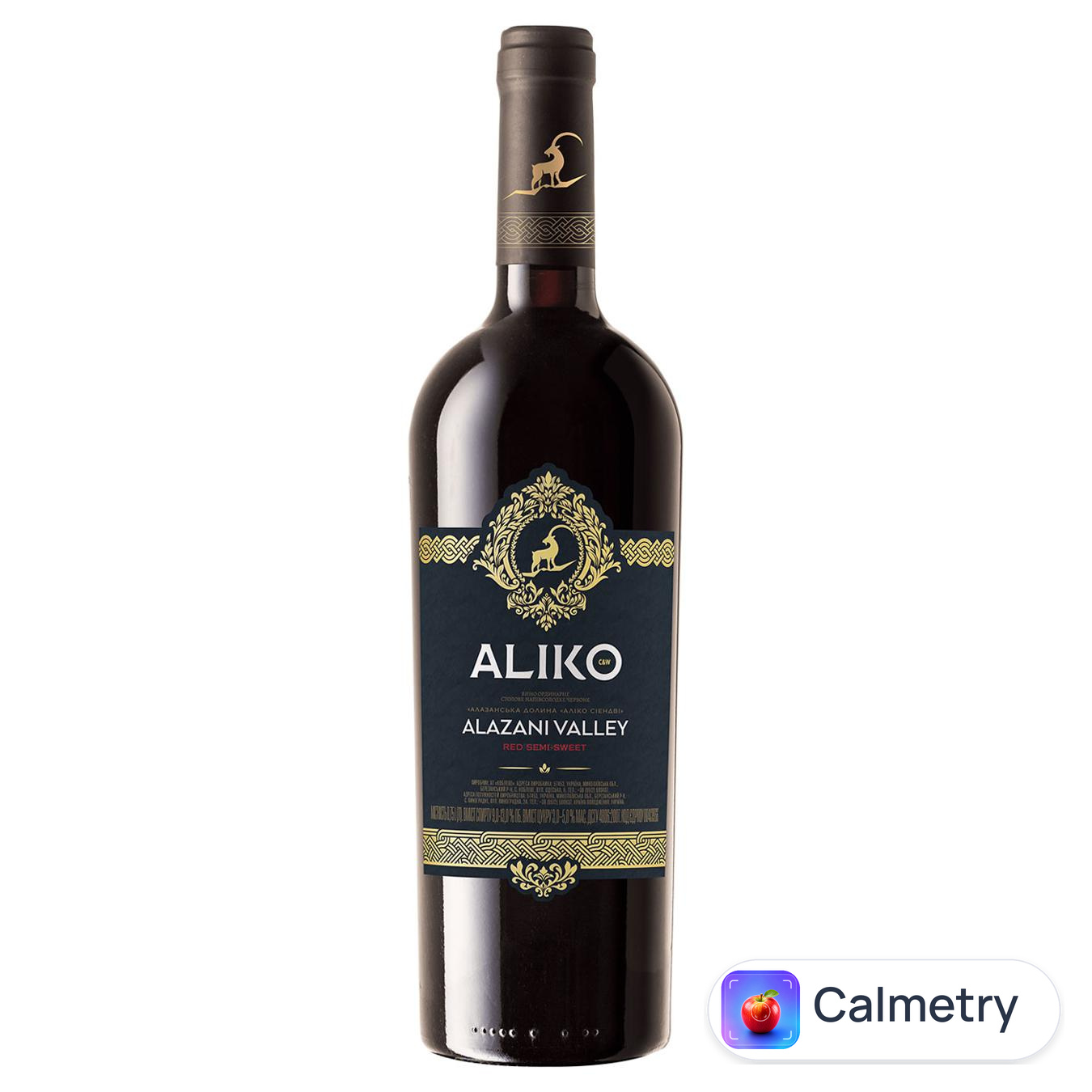 Вино Aliko C&W Алазанська Долина червоне напівсолодке 9-13% 0,75л