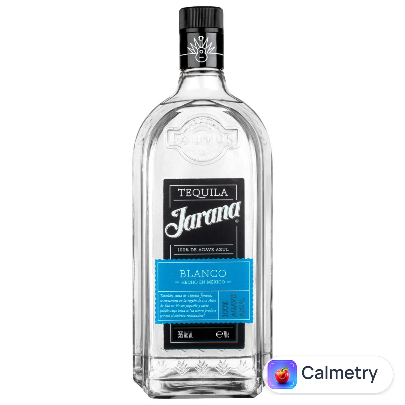 Текіла Jarana Blanco 100% блакитна агава 35% 0,7л