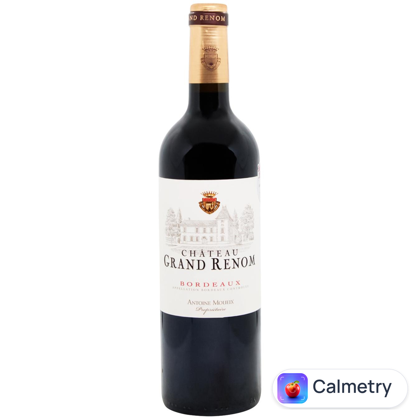 Вино Chateau Grand Renom Bordeaux червоне сухе 14% 0,75л
