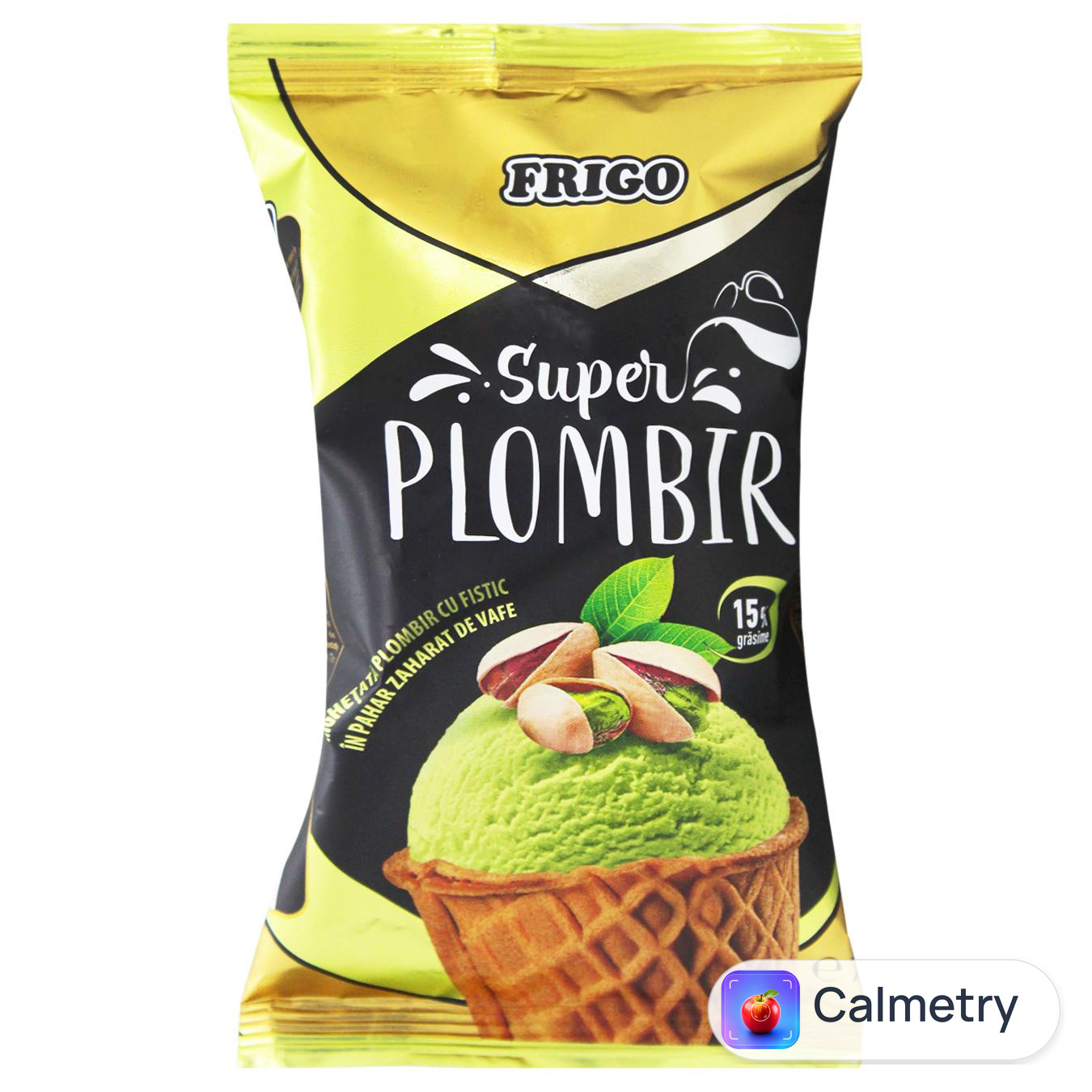 Морозиво Frigo Супер пломбір з фісташками у цукровому стакані 75г