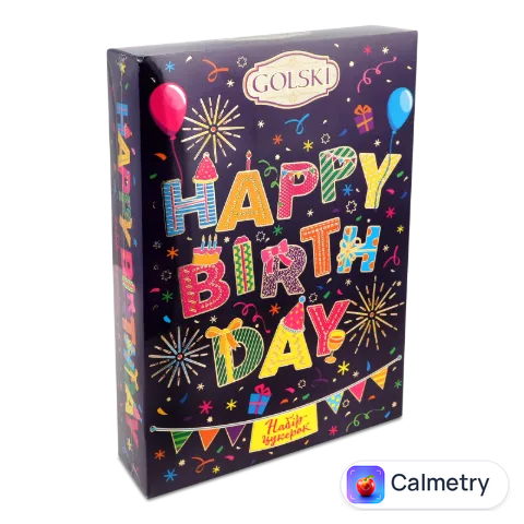 Набір цукерок Golski Happy birthday